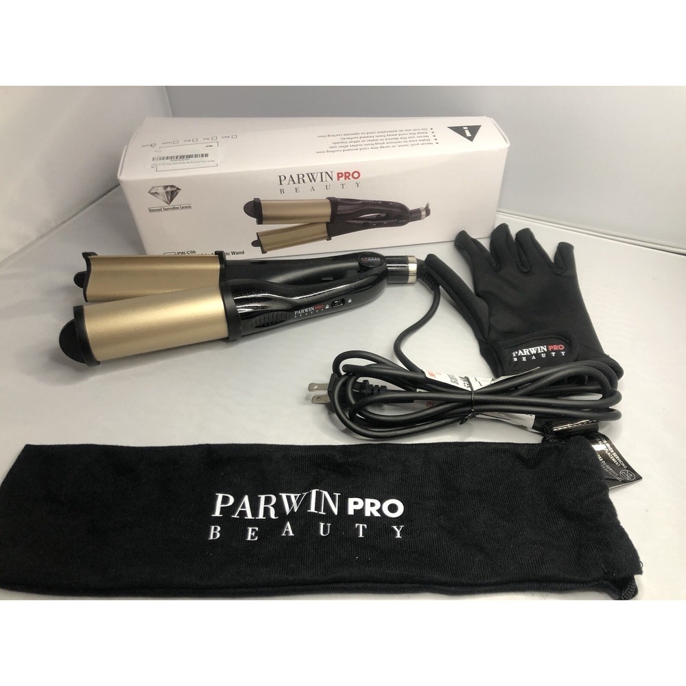 Parwin Pro deep waver curling wand 2 in 1 professional Hair curler Curling Iron